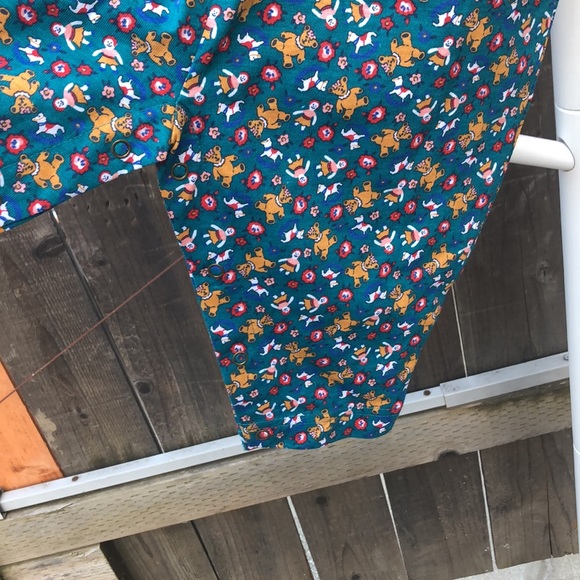 Esprit Teddy Horse Rocker Doll Print One Piece - Picture 5 of 7